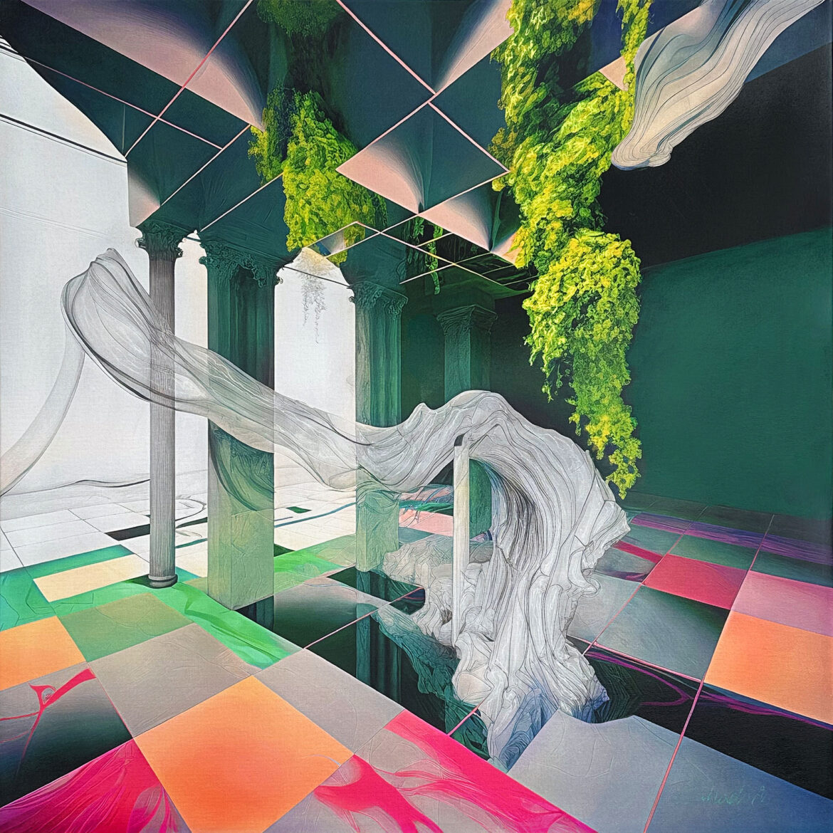 Honorable Mention Award – The Art League – December Open Art Exhibit 2023