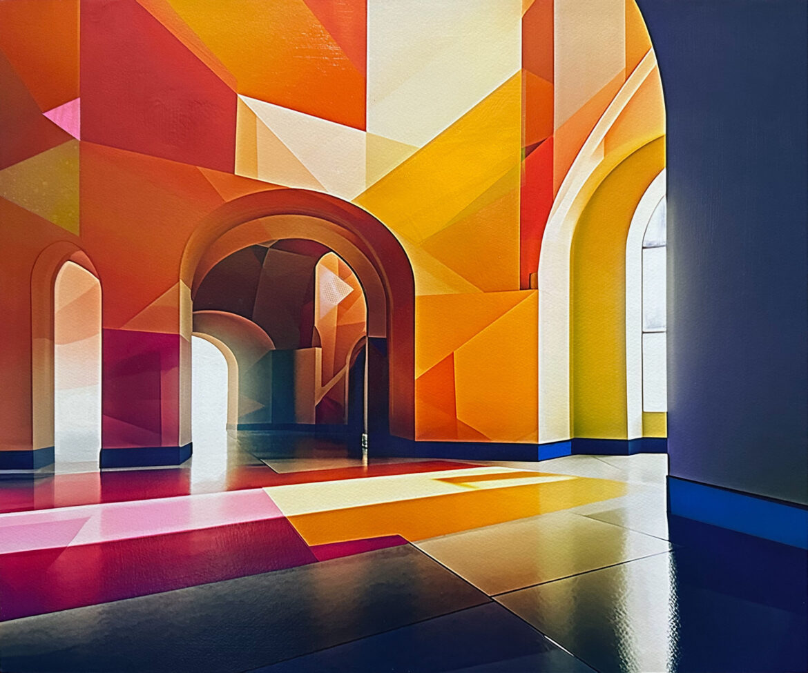 The Art League December 2024 Interiors Exhibit