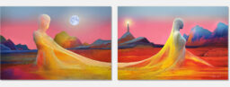 Unbound II-diptych 12x36